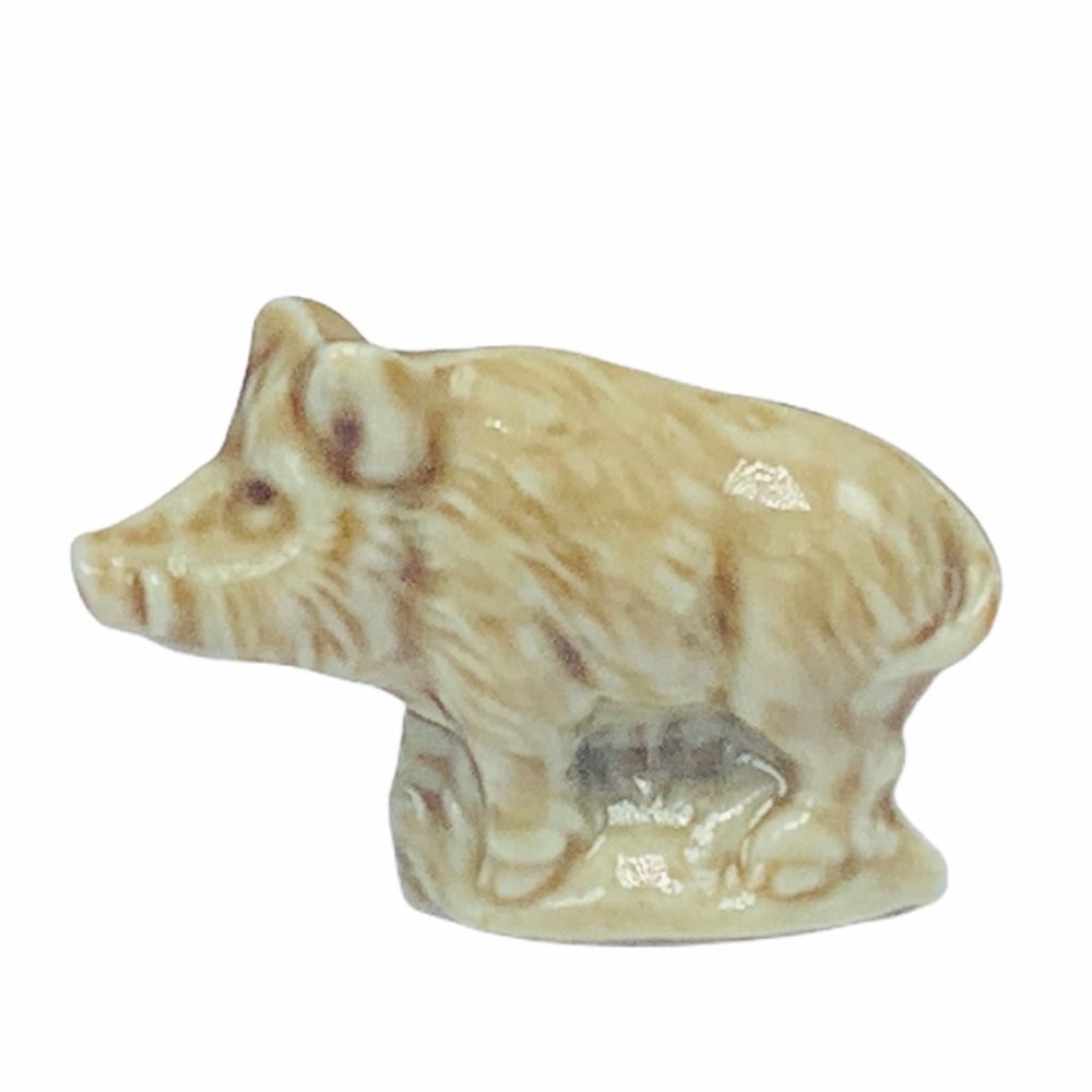 Wade whimsies figurine warthog boar pig England